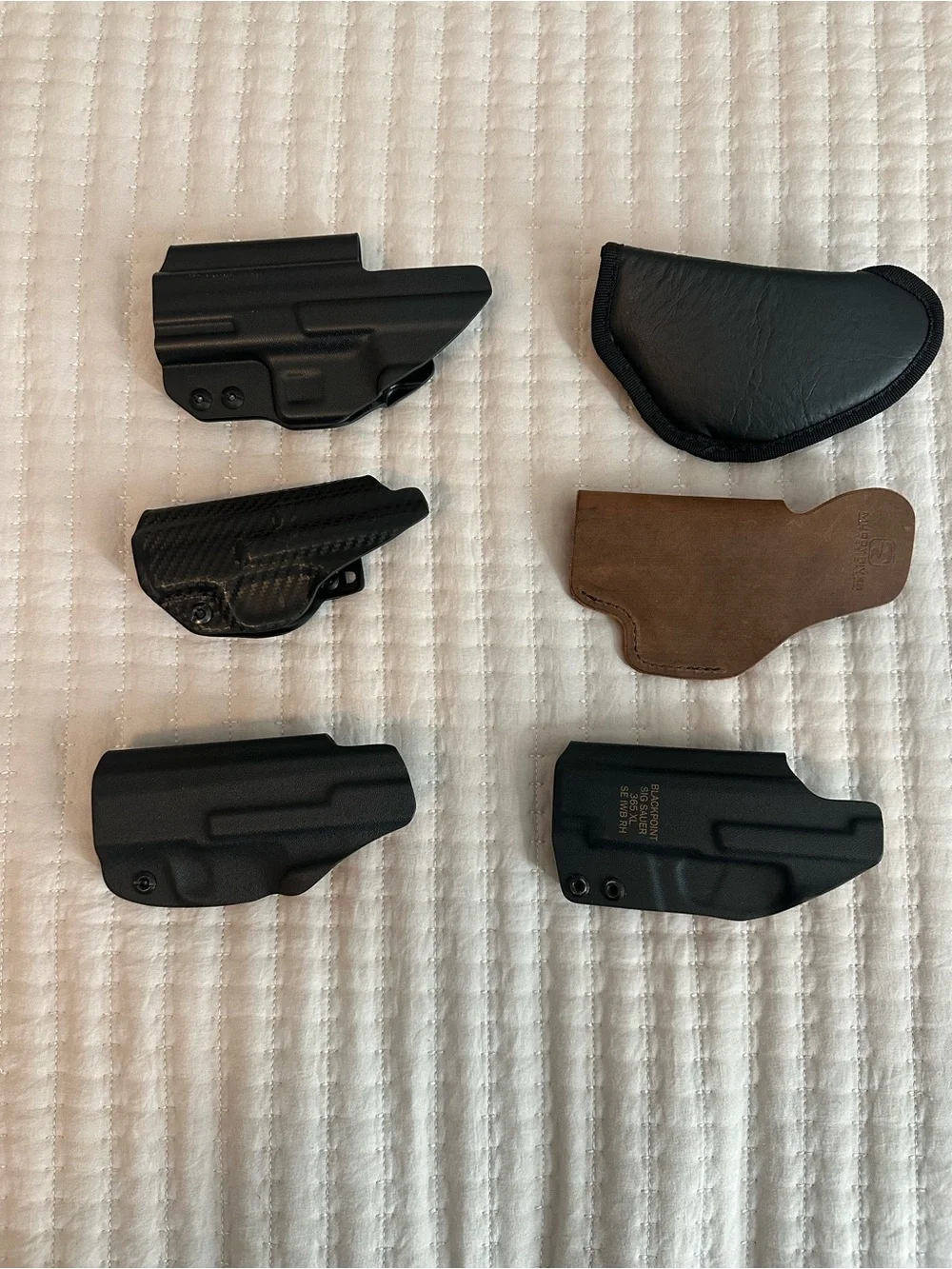 Assorted Men’s Holster Lot - Black and Brown